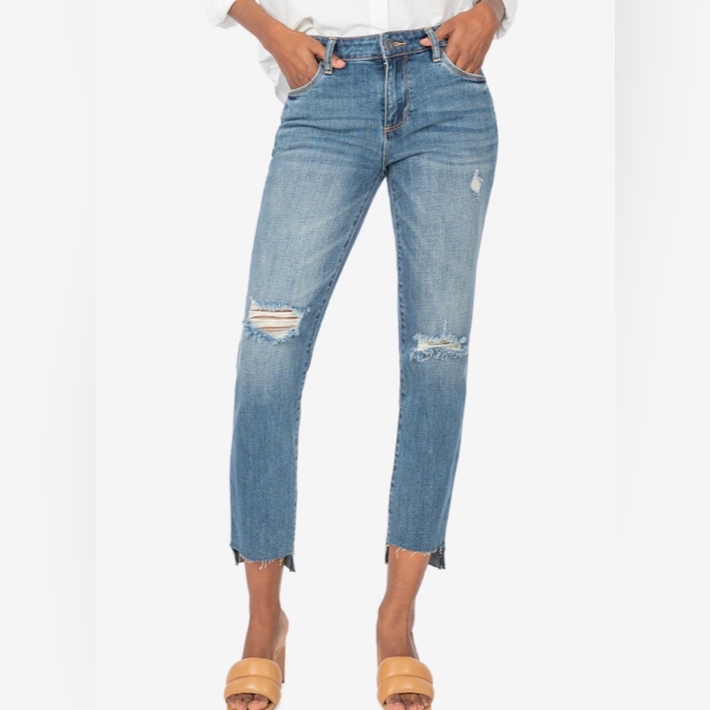 Distressed jeans Kit from the Cloth